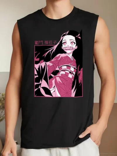 Remera De Nezuko Kamado Pink Beauty