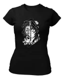 Remera Negra Kokushibo Luna Demon Slayers