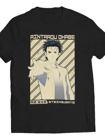 Remera Infantil Kintarou Okabe Steins Gate Anime