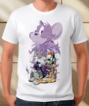 Remera Anime Naruto Sasuke Tom Jerry