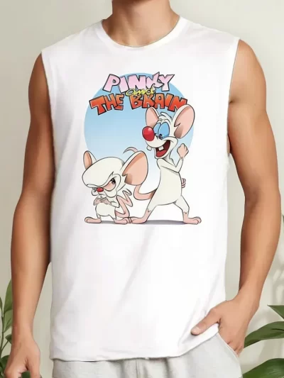 Remera De Pinky And The Brain Cerebro Ds2