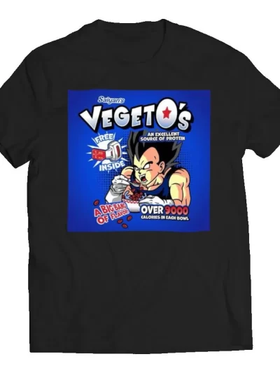 Remera Niño Vegeta Cereal Vegetos