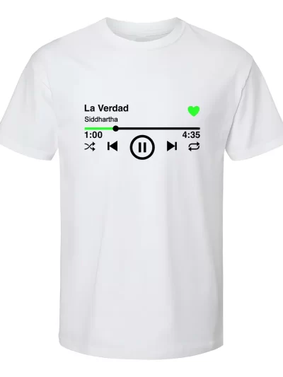 Remera Musical Siddhartha La Verdad