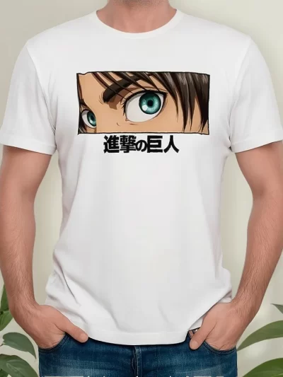 Remera Anime Manga Shingeki No Kyojin Eren Jaeger