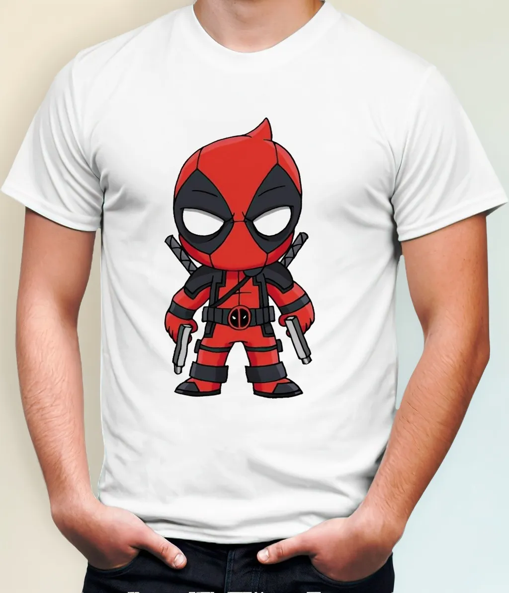 Remera Anime Superhéroe Deadpool