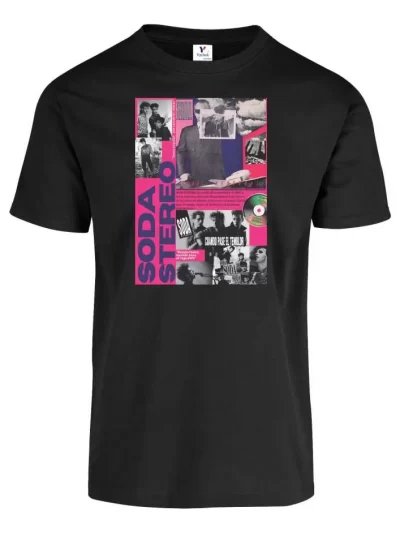 Remera Soda Stereo Cuando Pase El Temblor