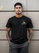 Remera Hombre Hidden Leaf Village Naruto Oversize Fit