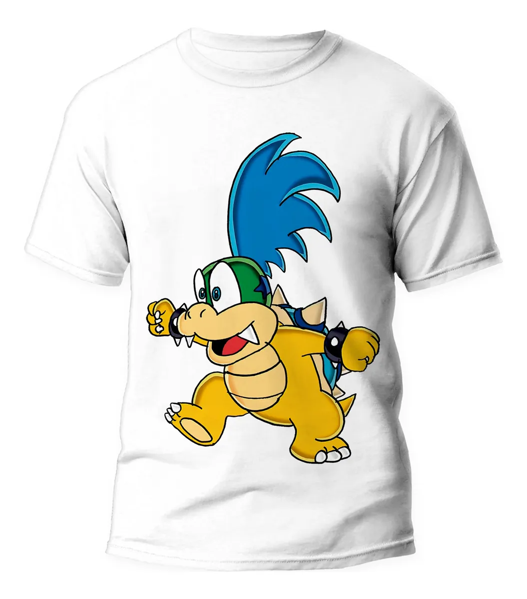Remera Videojuego Super Mario Bros Larry Koopa