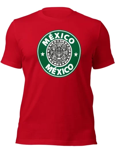 Remera Mexicana México Estilo Cafetería Star Independencia