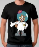 Remera Caricatura Bob Esponja Calamardo Arenita