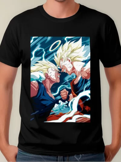 Remera Anime Dragon Ball Vegeta Goku