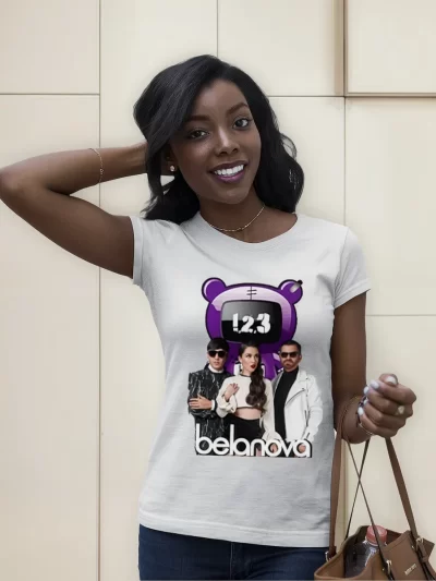 Camiseta Blanca Pop Concierto Belanova Cancion Para La Luna